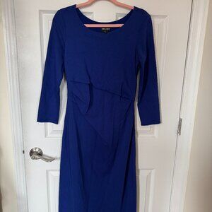 Giorgio Armani Blue Sheath Dress Size 44 (US 12)